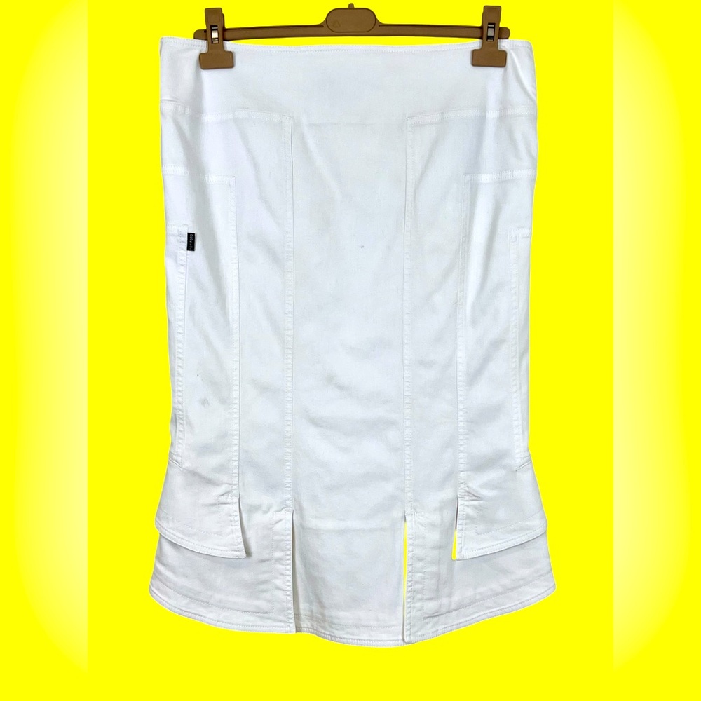 TOM FORD WHITE COTTON SKIRT